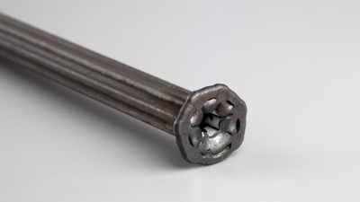 Hexagonal hollow rod